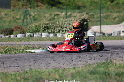 Matheo COURBIERES — 25 & 26/04/2026 : 3ème manche du Championnat du Sud à Alès (photos Stéphane Agnus) 2026 — karting
