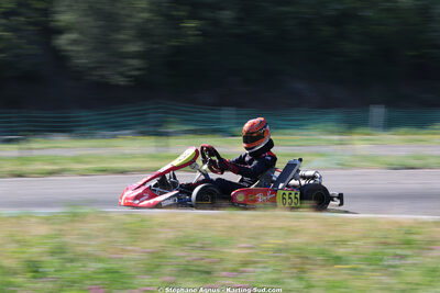 Matheo COURBIERES — 25 & 26/04/2026 : 3ème manche du Championnat du Sud à Alès (photos Stéphane Agnus) 2026 — karting