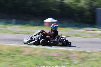Mathieu FOURNIL — 25 & 26/04/2026 : 3ème manche du Championnat du Sud à Alès (photos Stéphane Agnus) 2026 — karting