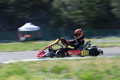 Matheo COURBIERES — 25 & 26/04/2026 : 3ème manche du Championnat du Sud à Alès (photos Stéphane Agnus) 2026 — karting