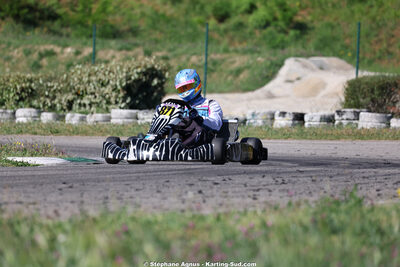 Gregory CAZAJOUS — 25 & 26/04/2026 : 3ème manche du Championnat du Sud à Alès (photos Stéphane Agnus) 2026 — karting