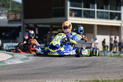Anthony DELCUROU — 25 & 26/04/2026 : 3ème manche du Championnat du Sud à Alès (photos Stéphane Agnus) 2026 — karting