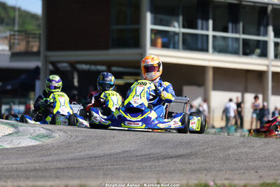 Anthony DELCUROU — 25 & 26/04/2026 : 3ème manche du Championnat du Sud à Alès (photos Stéphane Agnus) 2026 — karting