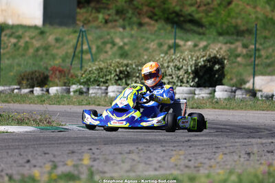 Anthony DELCUROU — 25 & 26/04/2026 : 3ème manche du Championnat du Sud à Alès (photos Stéphane Agnus) 2026 — karting