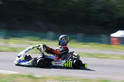 Sébastien ANDRES — 25 & 26/04/2026 : 3ème manche du Championnat du Sud à Alès (photos Stéphane Agnus) 2026 — karting