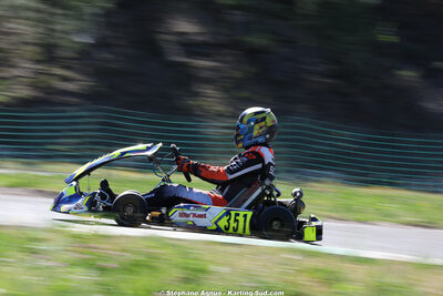 Sébastien ANDRES — 25 & 26/04/2026 : 3ème manche du Championnat du Sud à Alès (photos Stéphane Agnus) 2026 — karting