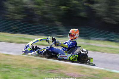 Anthony DELCUROU — 25 & 26/04/2026 : 3ème manche du Championnat du Sud à Alès (photos Stéphane Agnus) 2026 — karting