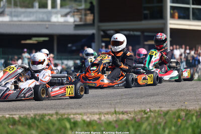 KA100 — 25 & 26/04/2026 : 3ème manche du Championnat du Sud à Alès (photos Stéphane Agnus) 2026 — karting