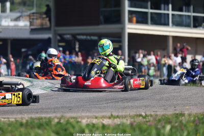 KA100 — 25 & 26/04/2026 : 3ème manche du Championnat du Sud à Alès (photos Stéphane Agnus) 2026 — karting