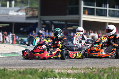 KA100 — 25 & 26/04/2026 : 3ème manche du Championnat du Sud à Alès (photos Stéphane Agnus) 2026 — karting