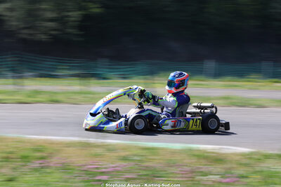 Jaouen ACCARD — 25 & 26/04/2026 : 3ème manche du Championnat du Sud à Alès (photos Stéphane Agnus) 2026 — karting