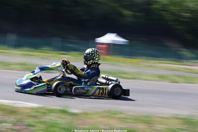 Dayan SERANO — 25 & 26/04/2026 : 3ème manche du Championnat du Sud à Alès (photos Stéphane Agnus) 2026 — karting