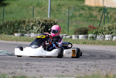 Lizzie CAZOT — 25 & 26/04/2026 : 3ème manche du Championnat du Sud à Alès (photos Stéphane Agnus) 2026 — karting