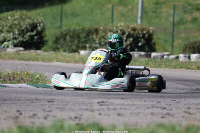 Pablo EGEA — 25 & 26/04/2026 : 3ème manche du Championnat du Sud à Alès (photos Stéphane Agnus) 2026 — karting
