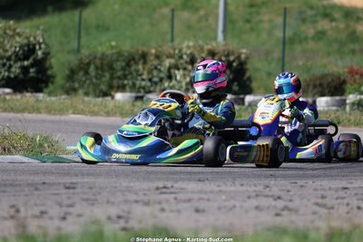 Gabin BONAFOS — 25 & 26/04/2026 : 3ème manche du Championnat du Sud à Alès (photos Stéphane Agnus) 2026 — karting