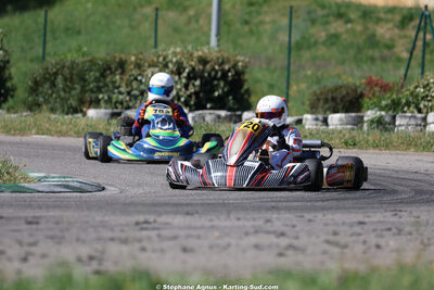 Tom CASTANIER — 25 & 26/04/2026 : 3ème manche du Championnat du Sud à Alès (photos Stéphane Agnus) 2026 — karting