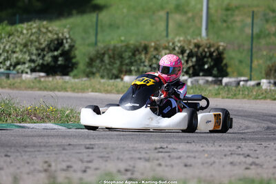 Lizzie CAZOT — 25 & 26/04/2026 : 3ème manche du Championnat du Sud à Alès (photos Stéphane Agnus) 2026 — karting