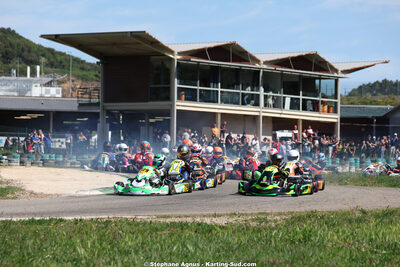 KA100 — 25 & 26/04/2026 : 3ème manche du Championnat du Sud à Alès (photos Stéphane Agnus) 2026 — karting