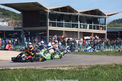 KA100 — 25 & 26/04/2026 : 3ème manche du Championnat du Sud à Alès (photos Stéphane Agnus) 2026 — karting