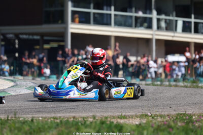 Maxime DEMON — 25 & 26/04/2026 : 3ème manche du Championnat du Sud à Alès (photos Stéphane Agnus) 2026 — karting