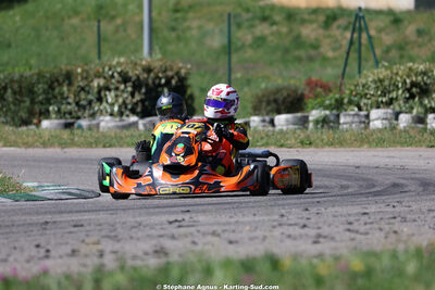 Tom EYMES-GAILLARDON — 25 & 26/04/2026 : 3ème manche du Championnat du Sud à Alès (photos Stéphane Agnus) 2026 — karting