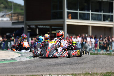 Arthur BENOIT — 25 & 26/04/2026 : 3ème manche du Championnat du Sud à Alès (photos Stéphane Agnus) 2026 — karting