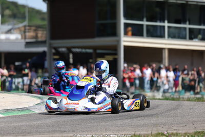 Nationale — 25 & 26/04/2026 : 3ème manche du Championnat du Sud à Alès (photos Stéphane Agnus) 2026 — karting