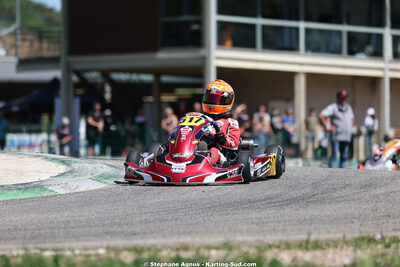 Aaron BORDANOVA — 25 & 26/04/2026 : 3ème manche du Championnat du Sud à Alès (photos Stéphane Agnus) 2026 — karting