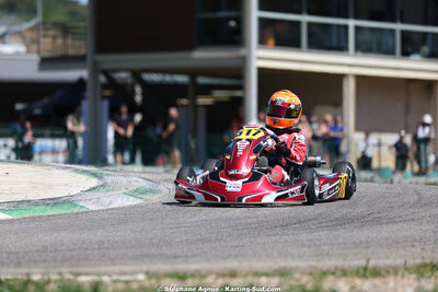 Aaron BORDANOVA — 25 & 26/04/2026 : 3ème manche du Championnat du Sud à Alès (photos Stéphane Agnus) 2026 — karting