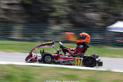 Aaron BORDANOVA — 25 & 26/04/2026 : 3ème manche du Championnat du Sud à Alès (photos Stéphane Agnus) 2026 — karting