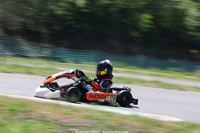 Soen LAFILLE — 25 & 26/04/2026 : 3ème manche du Championnat du Sud à Alès (photos Stéphane Agnus) 2026 — karting