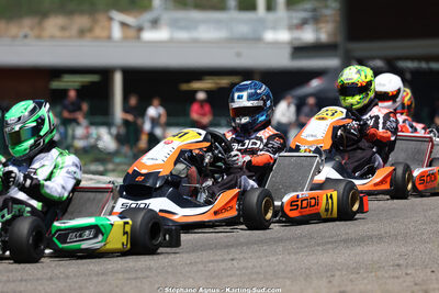 Louka MICHEL — 25 & 26/04/2026 : 3ème manche du Championnat du Sud à Alès (photos Stéphane Agnus) 2026 — karting