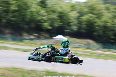 Yannick LECLERC — 25 & 26/04/2026 : 3ème manche du Championnat du Sud à Alès (photos Stéphane Agnus) 2026 — karting
