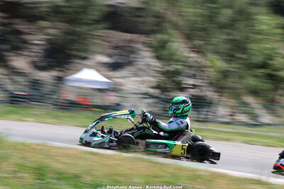 Yannick LECLERC — 25 & 26/04/2026 : 3ème manche du Championnat du Sud à Alès (photos Stéphane Agnus) 2026 — karting