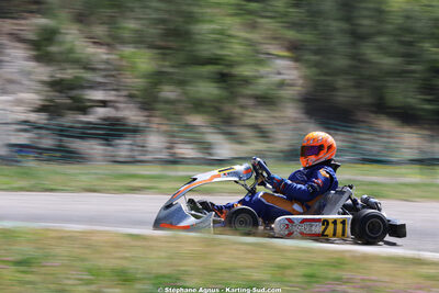 Sénior — 25 & 26/04/2026 : 3ème manche du Championnat du Sud à Alès (photos Stéphane Agnus) 2026 — karting