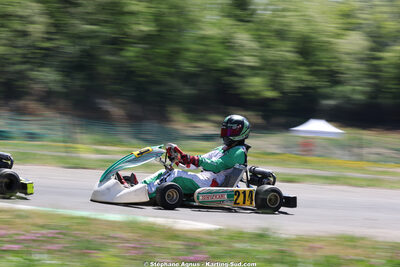 Sénior — 25 & 26/04/2026 : 3ème manche du Championnat du Sud à Alès (photos Stéphane Agnus) 2026 — karting