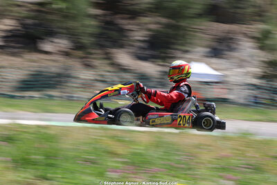 Sénior — 25 & 26/04/2026 : 3ème manche du Championnat du Sud à Alès (photos Stéphane Agnus) 2026 — karting
