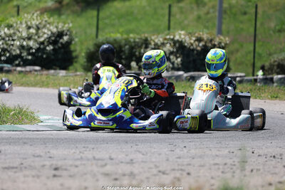 Axel BOYER — 25 & 26/04/2026 : 3ème manche du Championnat du Sud à Alès (photos Stéphane Agnus) 2026 — karting