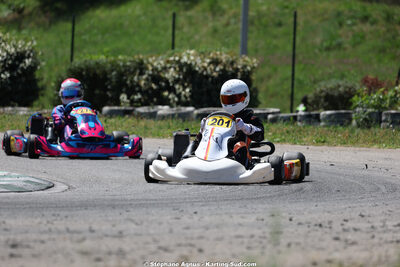 Sénior — 25 & 26/04/2026 : 3ème manche du Championnat du Sud à Alès (photos Stéphane Agnus) 2026 — karting