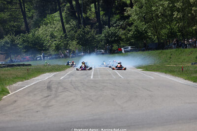KA100 — 25 & 26/04/2026 : 3ème manche du Championnat du Sud à Alès (photos Stéphane Agnus) 2026 — karting