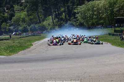 KA100 — 25 & 26/04/2026 : 3ème manche du Championnat du Sud à Alès (photos Stéphane Agnus) 2026 — karting