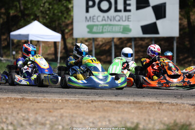 KA100 — 25 & 26/04/2026 : 3ème manche du Championnat du Sud à Alès (photos Stéphane Agnus) 2026 — karting