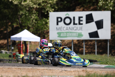 Dayan SERANO — 25 & 26/04/2026 : 3ème manche du Championnat du Sud à Alès (photos Stéphane Agnus) 2026 — karting