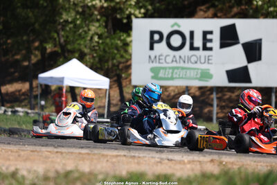 KA100 — 25 & 26/04/2026 : 3ème manche du Championnat du Sud à Alès (photos Stéphane Agnus) 2026 — karting