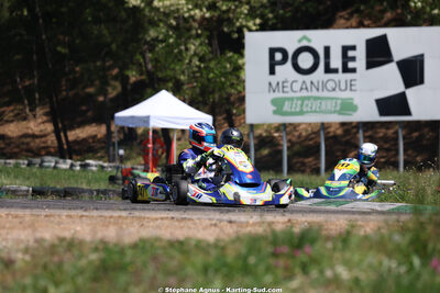 KA100 — 25 & 26/04/2026 : 3ème manche du Championnat du Sud à Alès (photos Stéphane Agnus) 2026 — karting