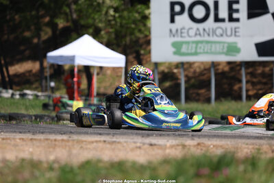KA100 — 25 & 26/04/2026 : 3ème manche du Championnat du Sud à Alès (photos Stéphane Agnus) 2026 — karting