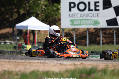 KA100 — 25 & 26/04/2026 : 3ème manche du Championnat du Sud à Alès (photos Stéphane Agnus) 2026 — karting