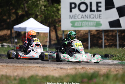 KA100 — 25 & 26/04/2026 : 3ème manche du Championnat du Sud à Alès (photos Stéphane Agnus) 2026 — karting