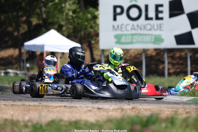KA100 — 25 & 26/04/2026 : 3ème manche du Championnat du Sud à Alès (photos Stéphane Agnus) 2026 — karting