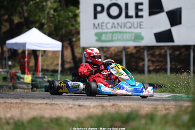 KA100 — 25 & 26/04/2026 : 3ème manche du Championnat du Sud à Alès (photos Stéphane Agnus) 2026 — karting